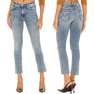 MOTHER x REVOLVE The Rascal Ankle Fray in Bonfire Lighting